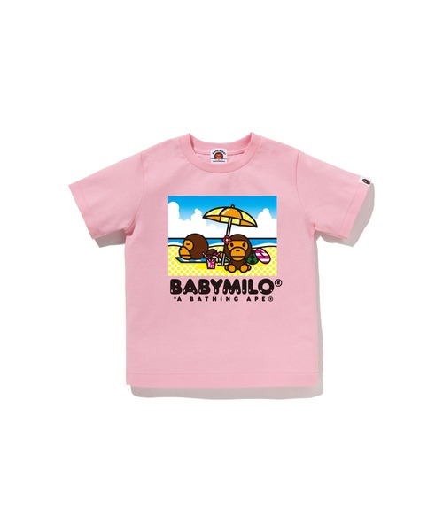 A BATHING APE（アベイシングエイプ） tシャツ BABY MILO SUMMER TEE