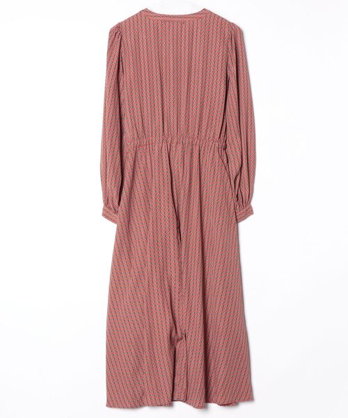 「w closet」 長袖ワンピース FREE ブラウン レディース_画像2