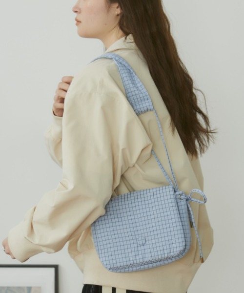 「MERLOT」 ショルダーバッグ FREE グレー レディース_画像6