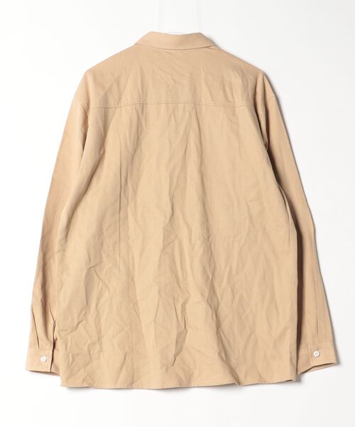 「PLUCKITTY」 長袖シャツ LARGE ベージュ レディース_画像2