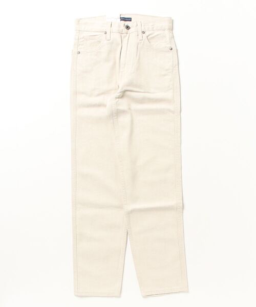 「Levi’s MADE&CRAFTED」 デニムパンツ 23inch ベージュ レディース_画像2