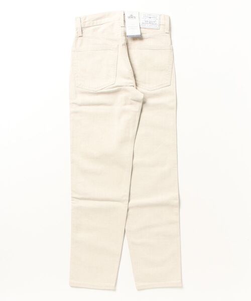「Levi’s MADE&CRAFTED」 デニムパンツ 23inch ベージュ レディース_画像8