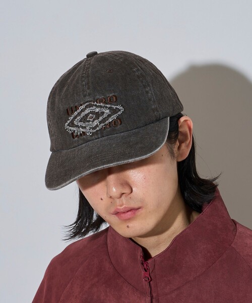 umbro（アンブロ） キャップ 帽子 メンズ SP DAMAGE LOGO CAP/別注