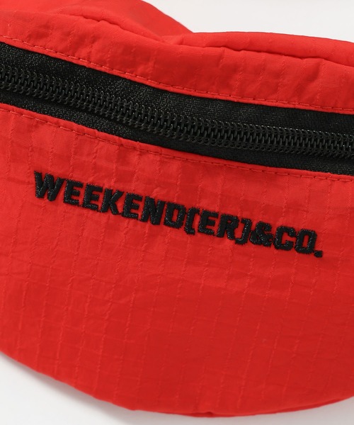 RAGEBLUE（レイジブルー） ウエストポーチ 「WEEKEND(ER)＆CO