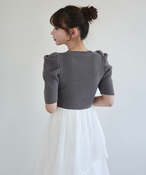 EIMY ISTOIRE（エイミーイストワール） ワンピース 半袖 E.M ATELIER