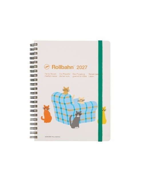 Rollbahn 手帳 「2027年版／2026年10月始まり手帳」ロルバーン