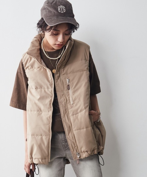 「CHIC STYLE」 「SMILELAND」半袖Tシャツ 3 モカ レディース_画像4