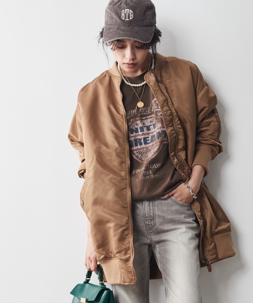 「CHIC STYLE」 「SMILELAND」半袖Tシャツ 3 モカ レディース_画像9