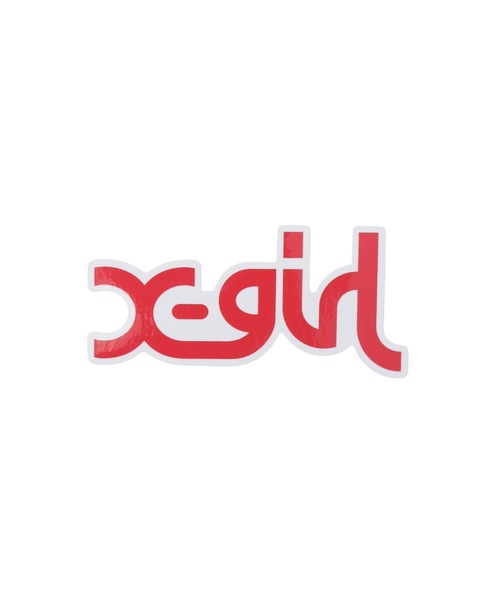 X-girl（エックスガール） ステッカー X-girl x Pake R STICKER SET