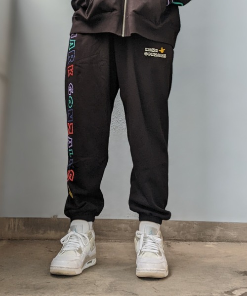 「Mark Gonzales」 スウェットパンツ MEDIUM ブルー メンズ_画像4