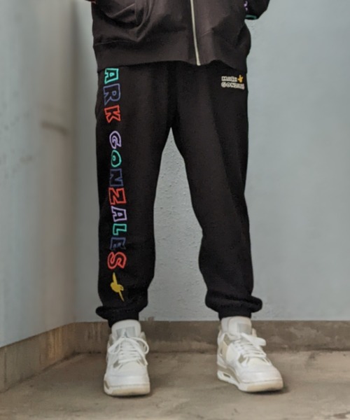 「Mark Gonzales」 スウェットパンツ MEDIUM ブルー メンズ_画像5