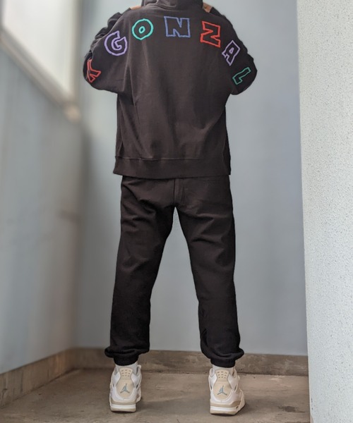 「Mark Gonzales」 スウェットパンツ MEDIUM ブルー メンズ_画像9