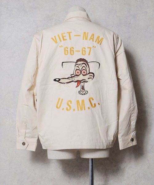 HOUSTON（ヒューストン） ブルゾン アウター COTTON VIETNAM JACKET