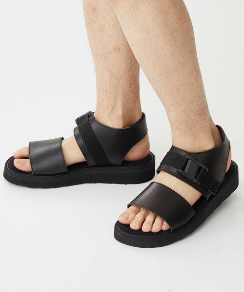 正規品 サンダル Studious コンフォートレザーサンダル Zozo限定アイテム 特売 Www Thedailyspud Com