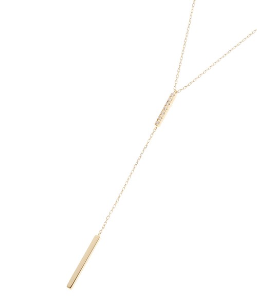 COCOSHNIK（ココシュニック） ネックレス K18ダイヤモンド 