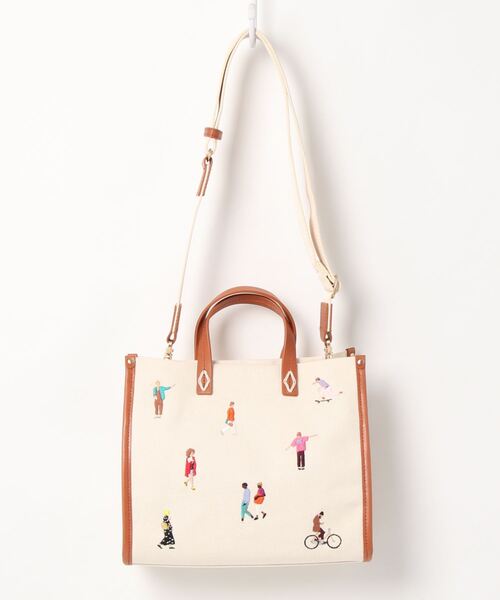 定率割引 西日本 バッグ ショルダーバッグ PPPRINT 「PPPRINT」CITY TOTE MINI 小物