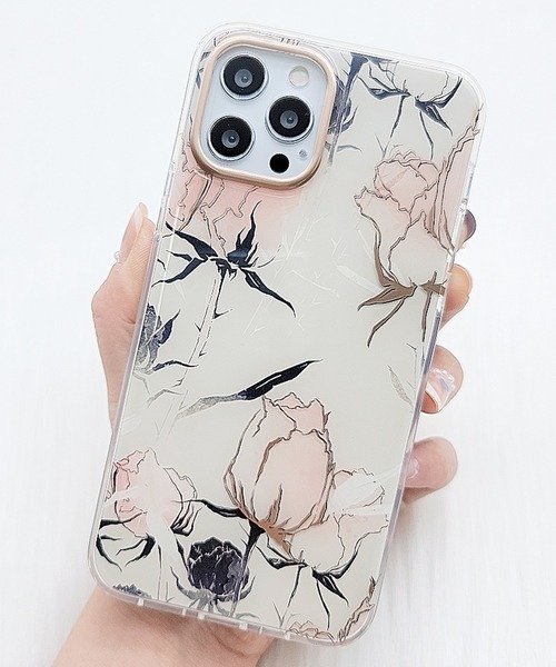新品未使用 Mardi Mercredi 花柄 iPhoneケース