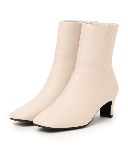 SHIPS（シップス） ブーツ *s・coueurセットバックヒールレザー