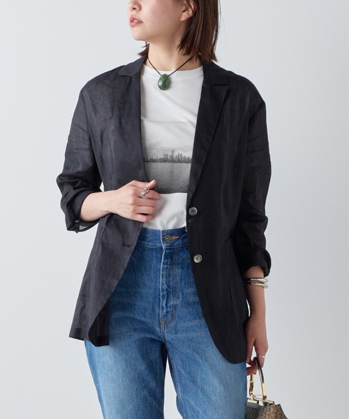 ジャケット テーラードジャケット シアージャケット レディース