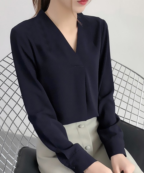 ブラウス シャツ B2872 ＢＩＧタックシャツ レディース B2872 BIGタックシャツ(F グレー): トップス - RNA ONLINE STORE
