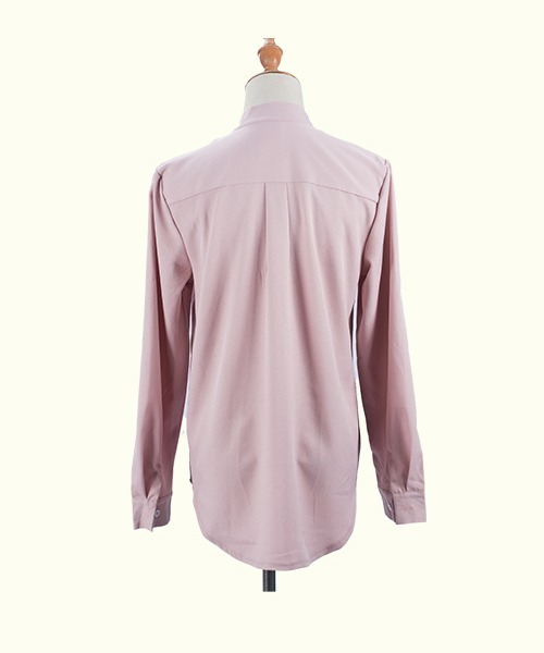 COO+i ブラウス シャツ 胸元タックシャツブラウス レディース