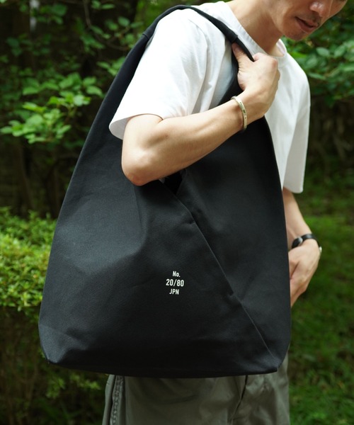 20/80 TWENTY EIGHTY / トゥエンティエイティー | RIP STOP NYLON AZUMA BUKURO ショルダーバッグ | ブラック | メンズ 20/80 TWENTY EIGHTY / トゥエンティエイティー | RIP STOP NYLON
