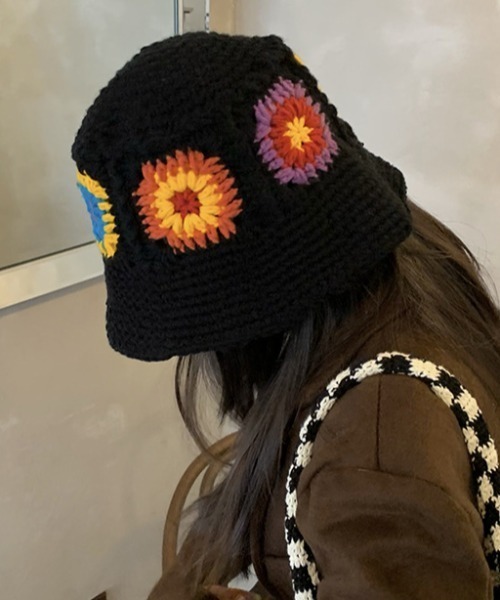 帽子 ハット レディース クロシェ編みバケットハット : ZOZOTOWN Yahoo