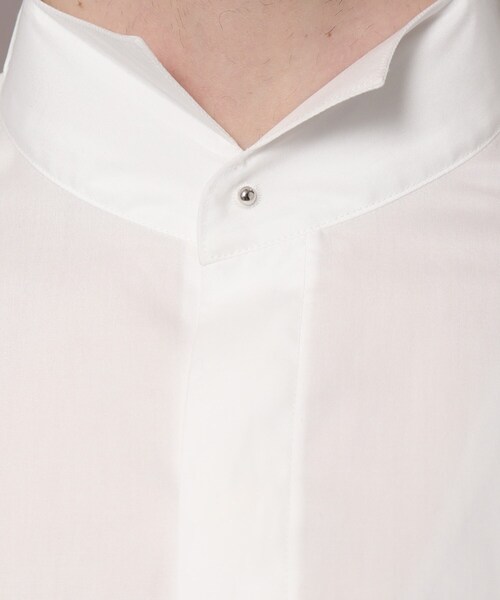 フォーマル シャツ 120双糸ウイングカラーシャツ メンズ 日本製