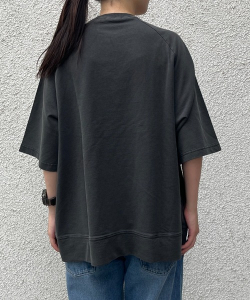 BROKEN BASE tシャツ ヴィンテージ加工ステンシルロゴスウェット