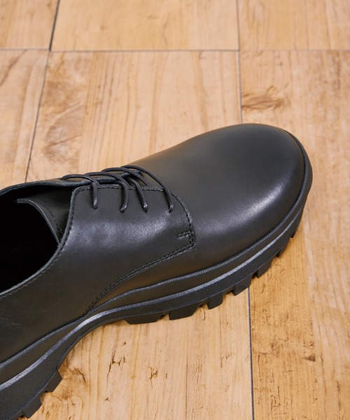 PADRONE VIBRAMソールダービー プレーントゥシューズ 42 美品 PADRONE パドローネ / DERBY PLAIN TOE SHOES（WATER PROOF