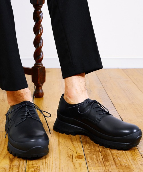 PADRONE VIBRAMソールダービー プレーントゥシューズ 42 美品 PADRONE VIBRAMソールダービー プレーントゥシューズ 42 美品