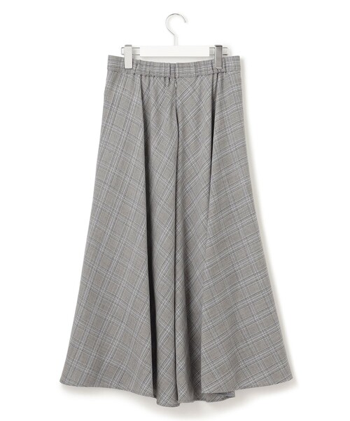 23区（ニジュウサンク） スカート ポリエステルウール チェック