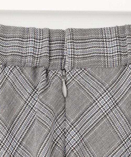 23区（ニジュウサンク） スカート ポリエステルウール チェック