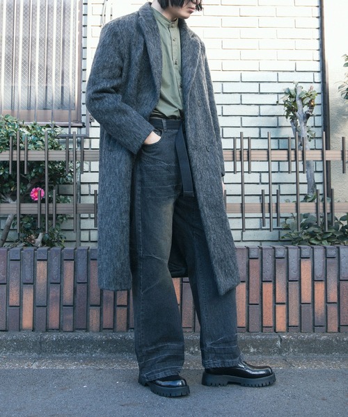 aimoha（アイモハ） チェスターコート コート aimoha men LONG WOOL