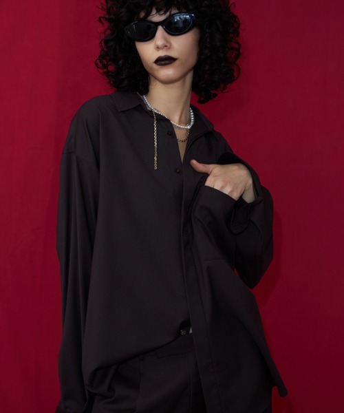 JOSE MOON シャツ ブラウス OVER SHIRT/オーバーシャツ レディース 