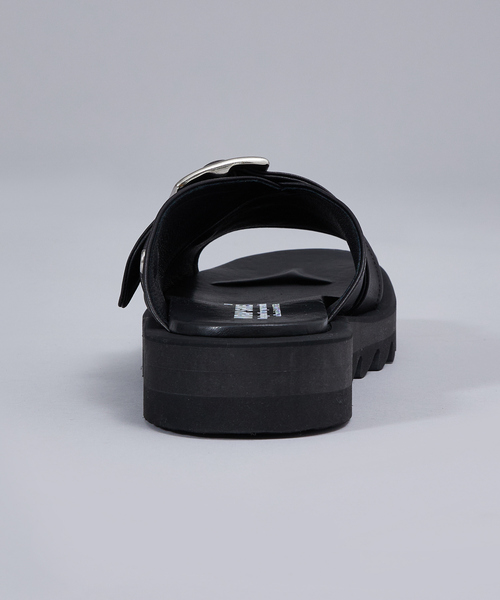 alfredoBANNISTER サンダル 「WRAP SHOES」ライダース バックル
