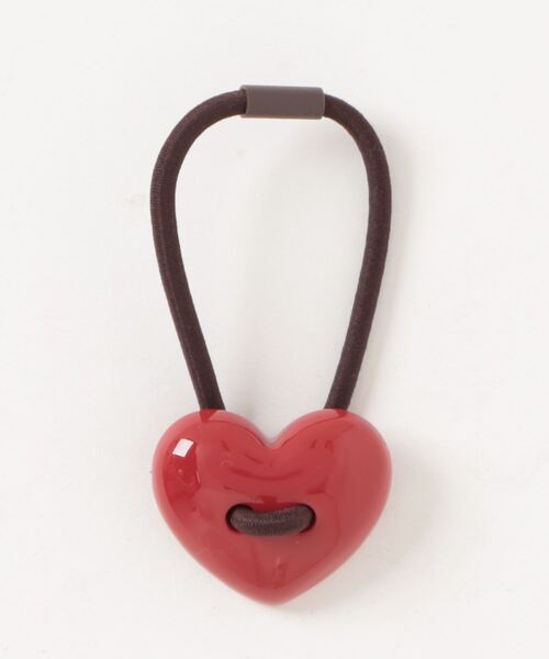 VIBGYOR Women ヘアゴム 「resonance」ぷっくりハート ヘアゴム「8色