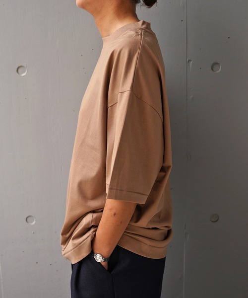 ATON - 【新品】  ATON / エイトン | SUVIN 60/2 OVERSIZED Tシャツ | 2 | ベージュ | レディース SUVIN 60/2 | OVERSIZED T-SHIRT – ATON | エイトン