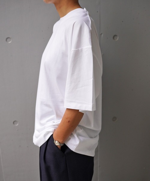 新品タグ付 ATON エイトン スビンコットン ノースリーブTシャツ 白 2 M ATON（エイトン） tシャツ SUVIN 60/2 PERFECT S/S T-SHIRT レディース