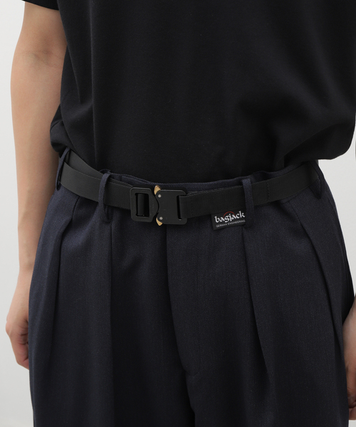 bagjack メンズのベルト bagjack - NXL ベルト / NXL 25MM BELT M 7xD / ブラック | STORY