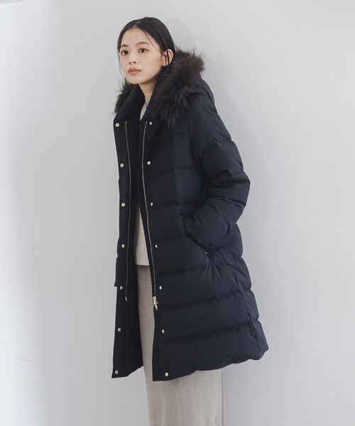 【パタゴニア】ダウンコート　ロング　ジャケット　ネイビー　S 美品　刺繍ロゴ　h 1025004720159029_09_5836.jpeg