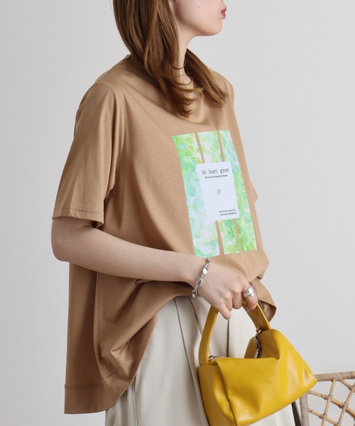 tシャツ BRODIAEA プリントＴシャツ レディース tシャツ BRODIAEA プリントTシャツ レディース : ZOZOTOWN