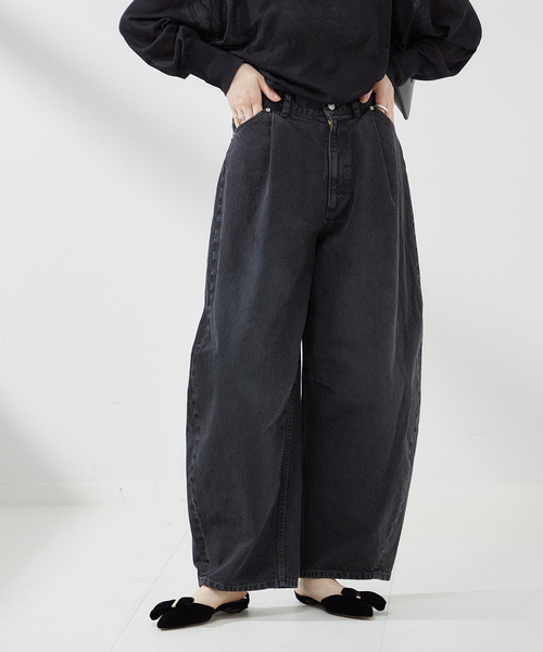 JOURNAL STANDARD L'ESSAGE デニムカーブパンツ journal standard L'essage（ジャーナルスタンダードレサージュ