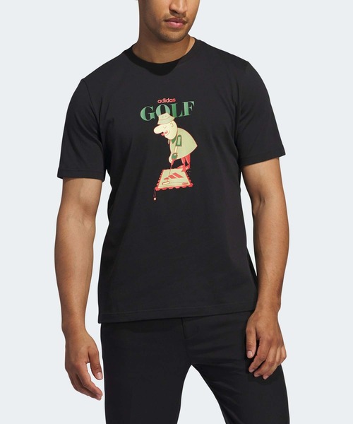 adidas tシャツ CHIP パター Tシャツ「adidas Golf/アディダス