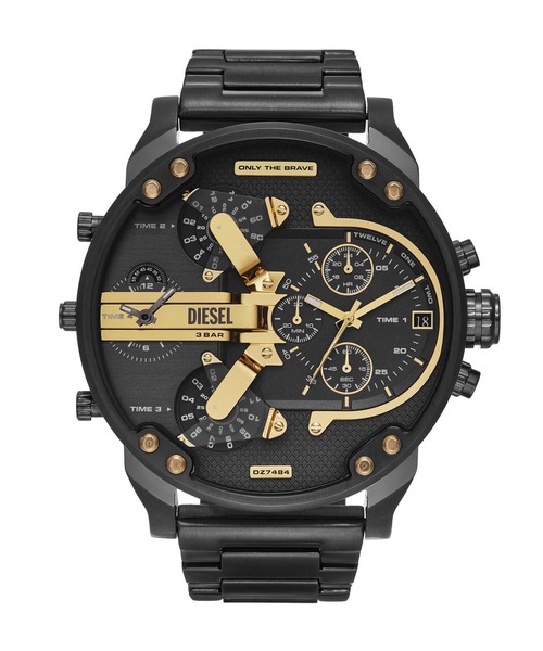 【DIESEL/ディーゼル】腕時計 アナログ ステンレス ブラック シルバー人気 DIESEL/ディーゼル】腕時計 アナログ ステンレス シルバー 人気