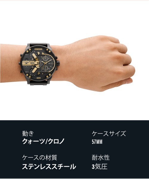 DIESEL 腕時計 ディーゼル メンズ アナログ ステンレス DZ7484
