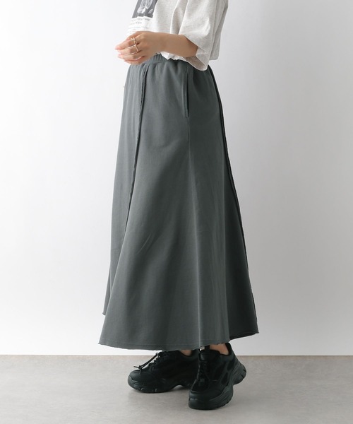 LEPSIM（レプシィム） スカート ミニ裏毛加工フレアスカート 129741