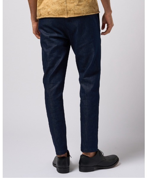 wjk スラックス denim pin-tuck slacks メンズ : ZOZOTOWN Yahoo