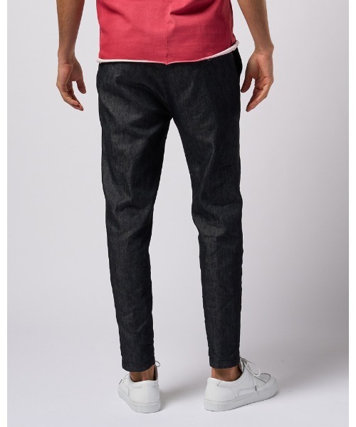 wjk スラックス denim pin-tuck slacks メンズ : ZOZOTOWN Yahoo