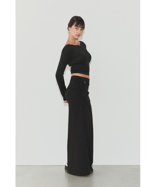 スカート alexiastam Wellness Side Gather Skirt スカート ALEXIA STAM Wellness Side Gather Skirt Wellness